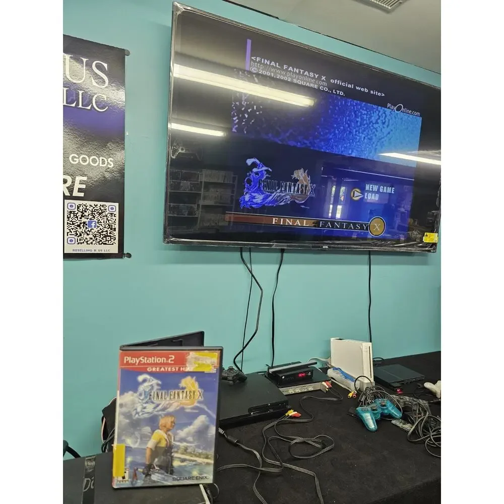 Final Fantasy X (PS2 PlayStation 2) CIB CLEANED & TESTED CIB W/Reg Card
